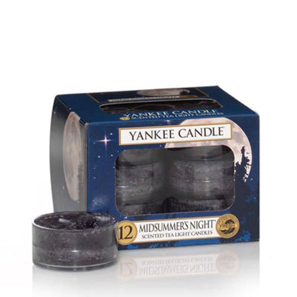 Yankee Candle Midsummer Night Tea Lights (Pack of 12) £4.19